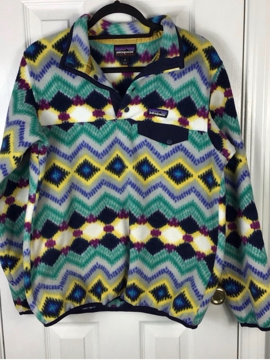 Patagonia Sweaters - Patagonia Womens Synchilla Snap-T Fleece Pullover Size Medium